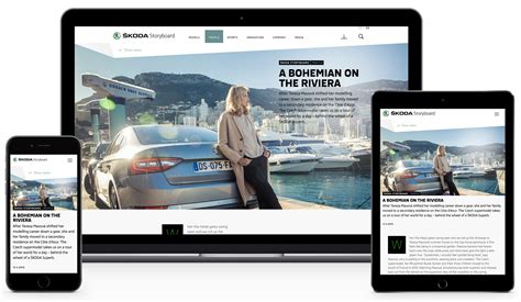 Škoda Storyboard Communications And Marketing Launch New Online