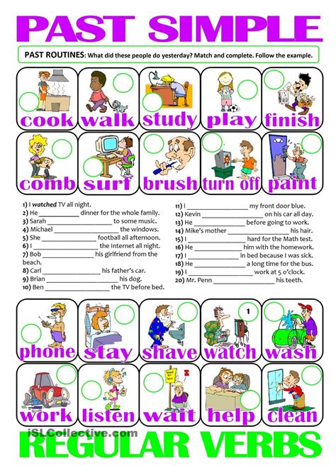 Atividade Simple Past Irregular Verbs LIBRAIN