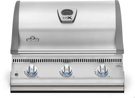 Napoleon Bilex485nss1 30 Inch Built In Grill With Wave Cooking Grids Jetfire Ignition I Glow