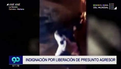 Los Olivos Sujeto Que Golpe Salvajemente A Mujer Es Liberado Tras