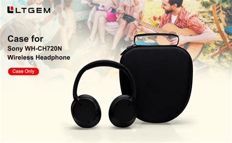 L LTGEM Hard Headphone Case For Sony WH CH720N WH CH700N WH CH710N