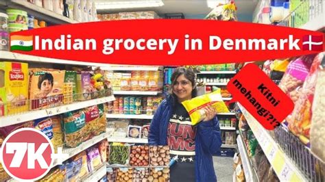 Indian Grocery Store And Cost In Denmark Indians In Denmark Hindivlog Part 1 Youtube