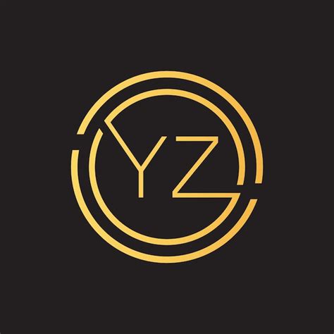 Premium Vector Luxury Letter Yz Logo Designroyal Premium Letter Yz