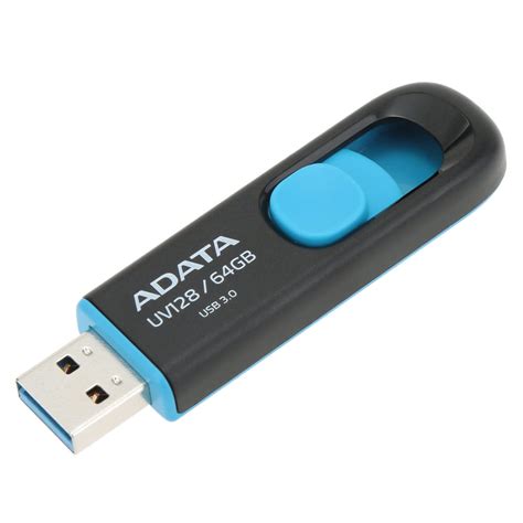 Genuina Original USB ADATA UV128 64G 3 0 Flash Pen Drive