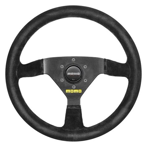 Momo R S Mod Series Steering Wheel Black Suede