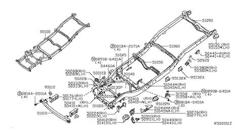 Discover The Inner Workings Of The Nissan Pathfinders Body With A Detailed Parts Diagram