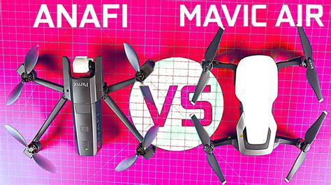 Parrot Anafi Vs Dji Mavic Air What S The Best Compact Drone Youtube