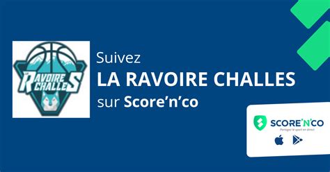 La Ravoire Challes matches résultats classements de votre club de