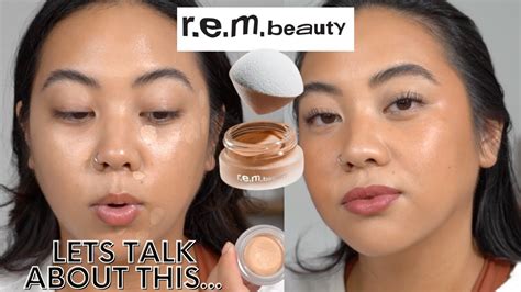 NEW R E M BEAUTY Sweetener Concealer First Impression Review