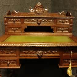 Solid Oak Green Man Desk Antiques Atlas