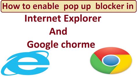 How To Enable Pop Up Blocker In Internet Explorer Pop Up Blocker