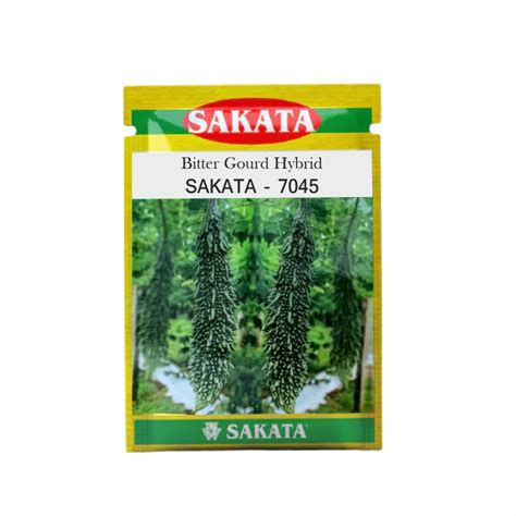 Sakata Bitter Gourd F1 Hybrid Sakata 7045 10 Gm Leafconagro