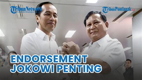 Endorsement Jokowi Ke Prabowo Menguat Pdip Sebut Bukan Jaminan Menang