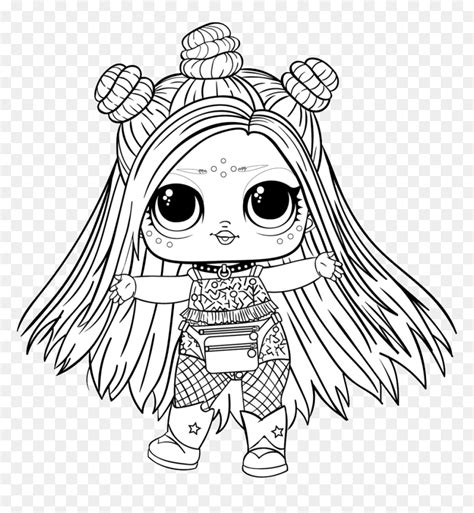 Lol Surprise Dolls Coloring Pages Sketch Coloring Page