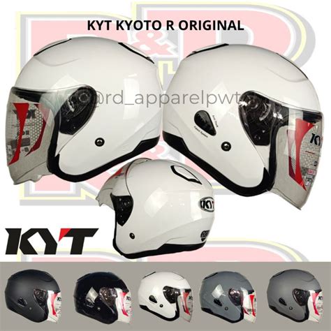 Jual Helm KYT Kyoto R Solid Original Shopee Indonesia