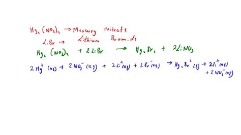 Solved Part Predict The Reaction That Occurs On Mixing The