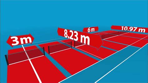 Red Orange And Green Court Dimensions Youtube