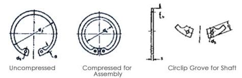 Internal Circlip, Internal Circlip Light Duty, Heavy Series, DIN 472, IS 3075