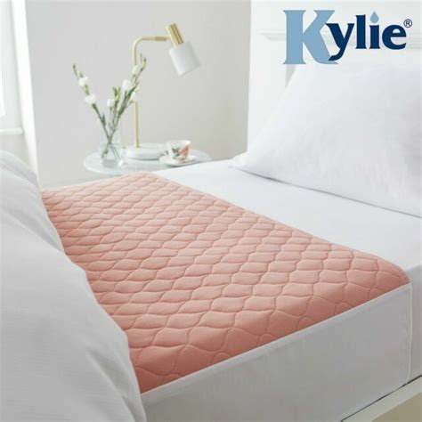 Kylie Single Bed Litre Washable Premium Bed Pads X Cm Pink For