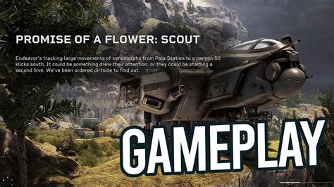 Aliens Fireteam Elite Pathogen Promise Of A Flower Scout Mission