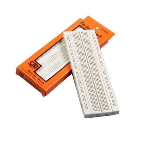 Cm Cm Solderless Gl Breadboard Points Orange Min Hole