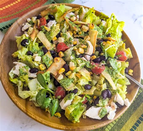 Santa Fe Salad With Chicken • Flavor Feed