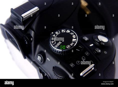 photo   mode dial   dslr camera stock photo alamy