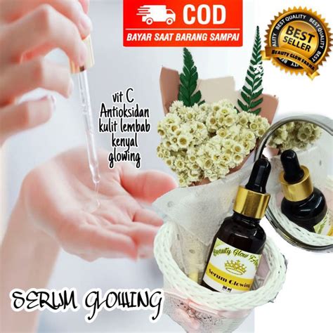 Jual Bisa COD Serum Wajah GLowing Beauty GLow Farma ORI Shopee