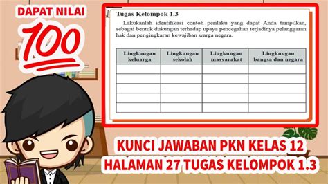 Soal And Kunci Jawaban Pkn Kelas 12 Sma Halaman 27 Upaya Mencegah