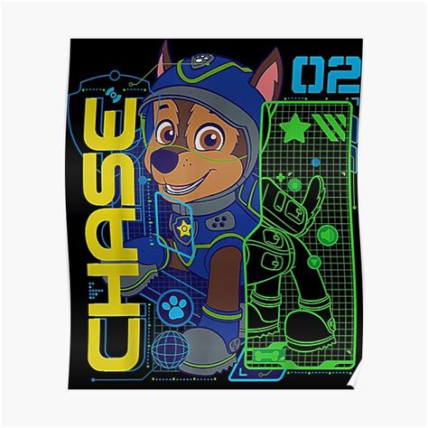 Aktive Begeisterung Im Relief Humor Chase Blueprint Grid Paw Patrol