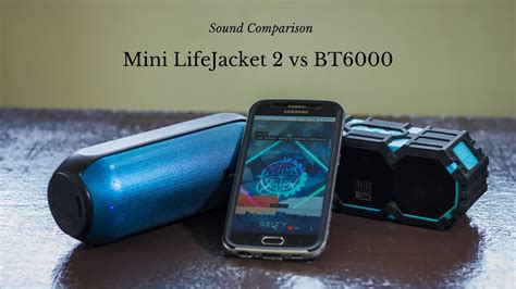 Altec Lansing Mini Lifejacket 2 Vs Philips Bt6000 Sound Comparison Youtube