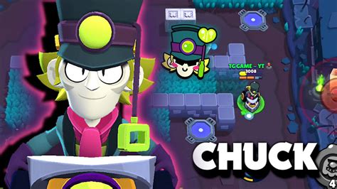 LIBEREI O CHUCK NO BRAWL STARS ESSE BRAWLER TÁ MUITO BRABO