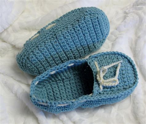 54 Mens Moccasin Slippers Crochet Pattern By 3 Petites Mailles