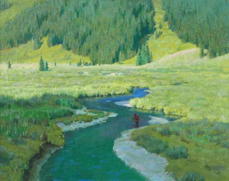 Wood River Fine Arts Light Show By Wayne Wolfe 24 High X 30 Wide