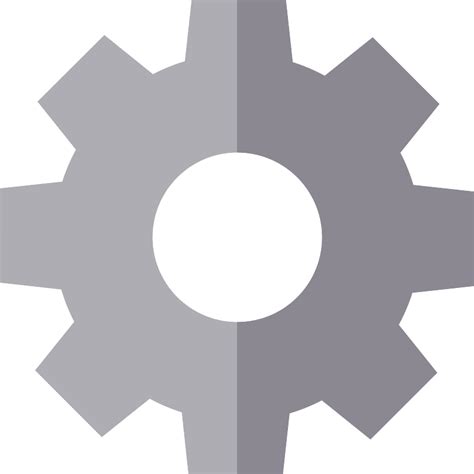 Settings Gear Vector SVG Icon SVG Repo