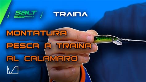 Tutorial Salt Water Montatura Pesca A Traina Al Calamaro Youtube