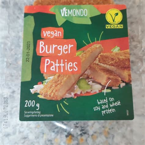 Vemondo Vegan Burger Patties Review Abillion