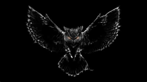 Wallpapers Hd Scary Owl