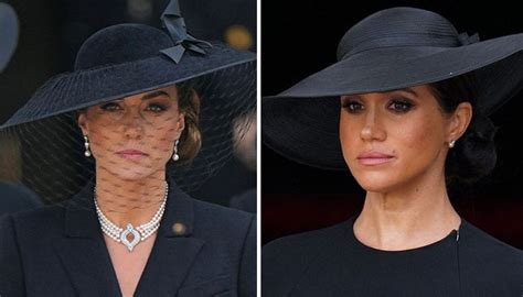 How Kate Middleton Meghan Markle Broke The Ice For Queens Funeral