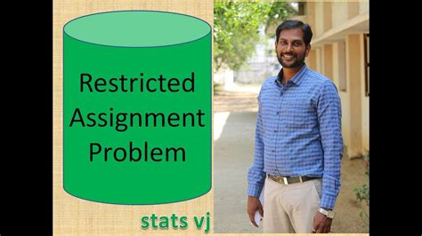 Restricted Assignment Problem Assignment Problem Youtube