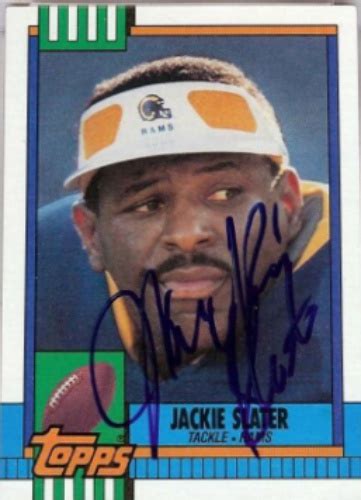 Jackie Slater Autographs and Memorabilia | Sports, Football