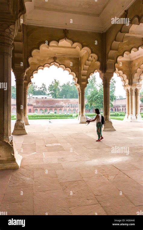 Arches Of Diwan I Aam Located In The Agra Fort Agra Uttar Pradesh