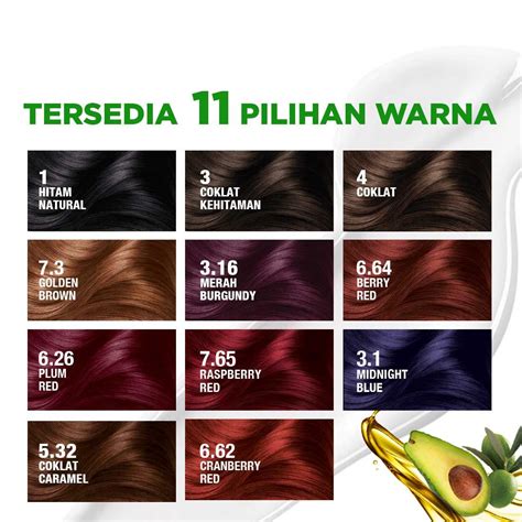 Jual Garnier Color Natural Hair Color Burgundy Perawatan Diri