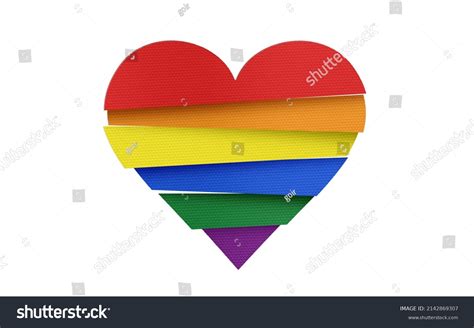 Rainbow Pride Flag Lgbt Movement ภาพประกอบสต็อก 2142869307 Shutterstock