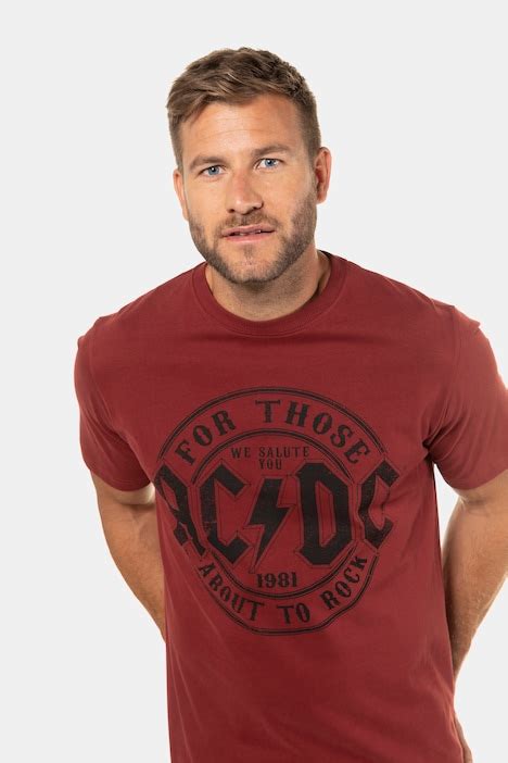 T shirt z dużym motywem AC DC T shirty Koszulki