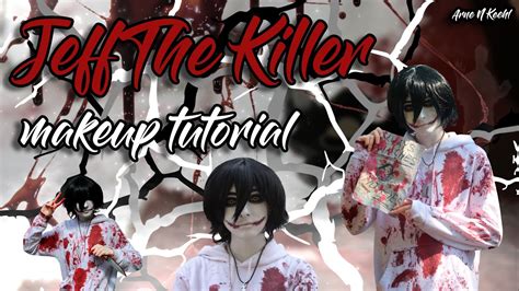 Jeff The Killer Makeup Tutorial Youtube