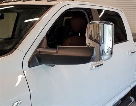 Infotainment Ram Power Folding Towing Mirrors With Blind Spot