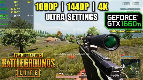 Gtx Ti Pubg Lite P P K Ultra Youtube