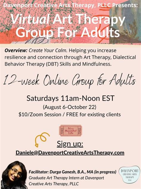 Art Therapy Groups In Westchester • Davenport Creative Arts Therapy Pllc I Westchester