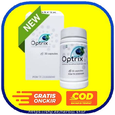 Jual OPTRIX ASLI ORIGINAL OPTRIX OBAT MATA MINUS PLUS SILINDER